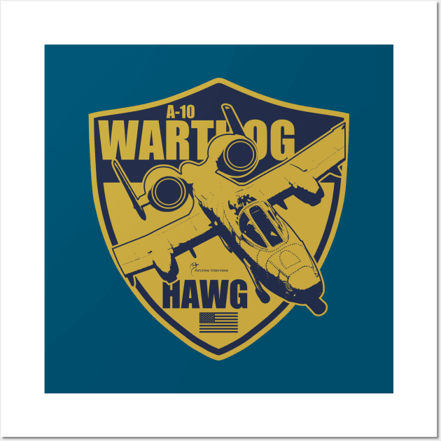 A-10 Warthog Wall Art by Aircrew Interview